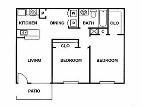 The Cypress 710 floor plan